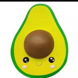 Jumbo Kawaii avocado squishy